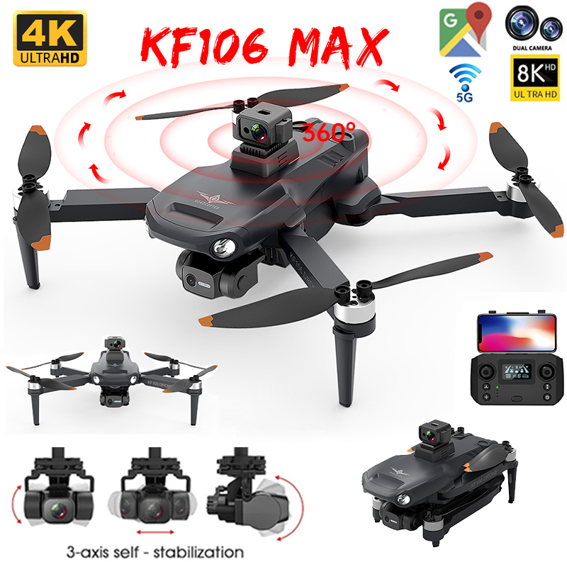 Drone Kit Professional - 2022 НОВЫЙ KF106 Max Drone 8K