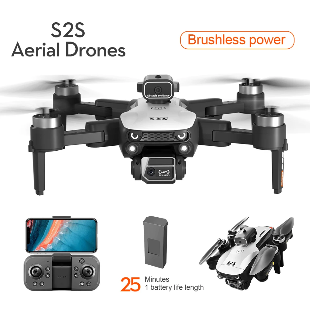 Новый S2S Дрон 8K Профессионал – обзор и цена Drone Kit Professional